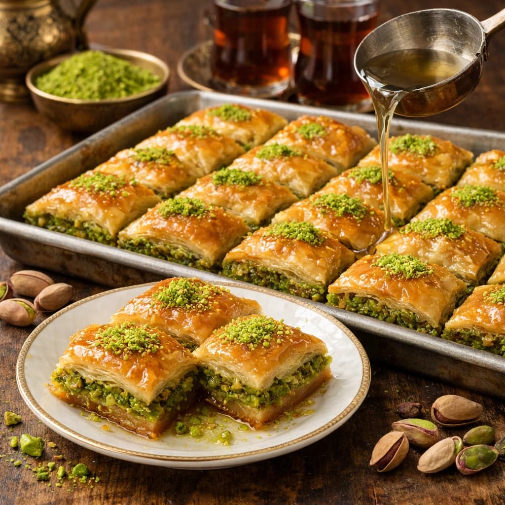 بقلاوة أم علي الشهية