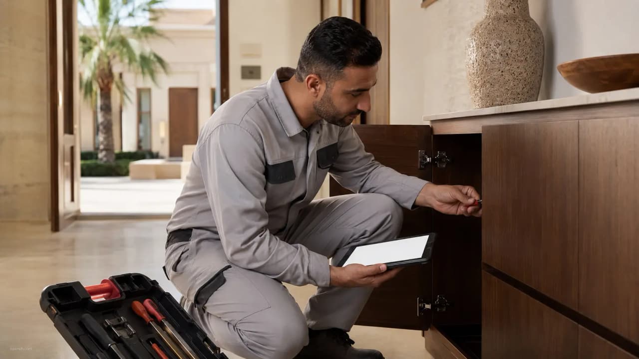 دليل مشروع صيانة منزلية منظم
