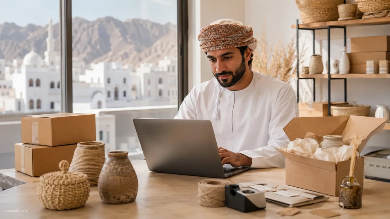 كيف تبدأ مشروعًا تجاريًا إلكترونيًا في عُمان: من الفكرة إلى التشغيل